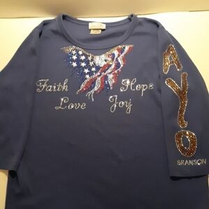 Patriotic small sequins